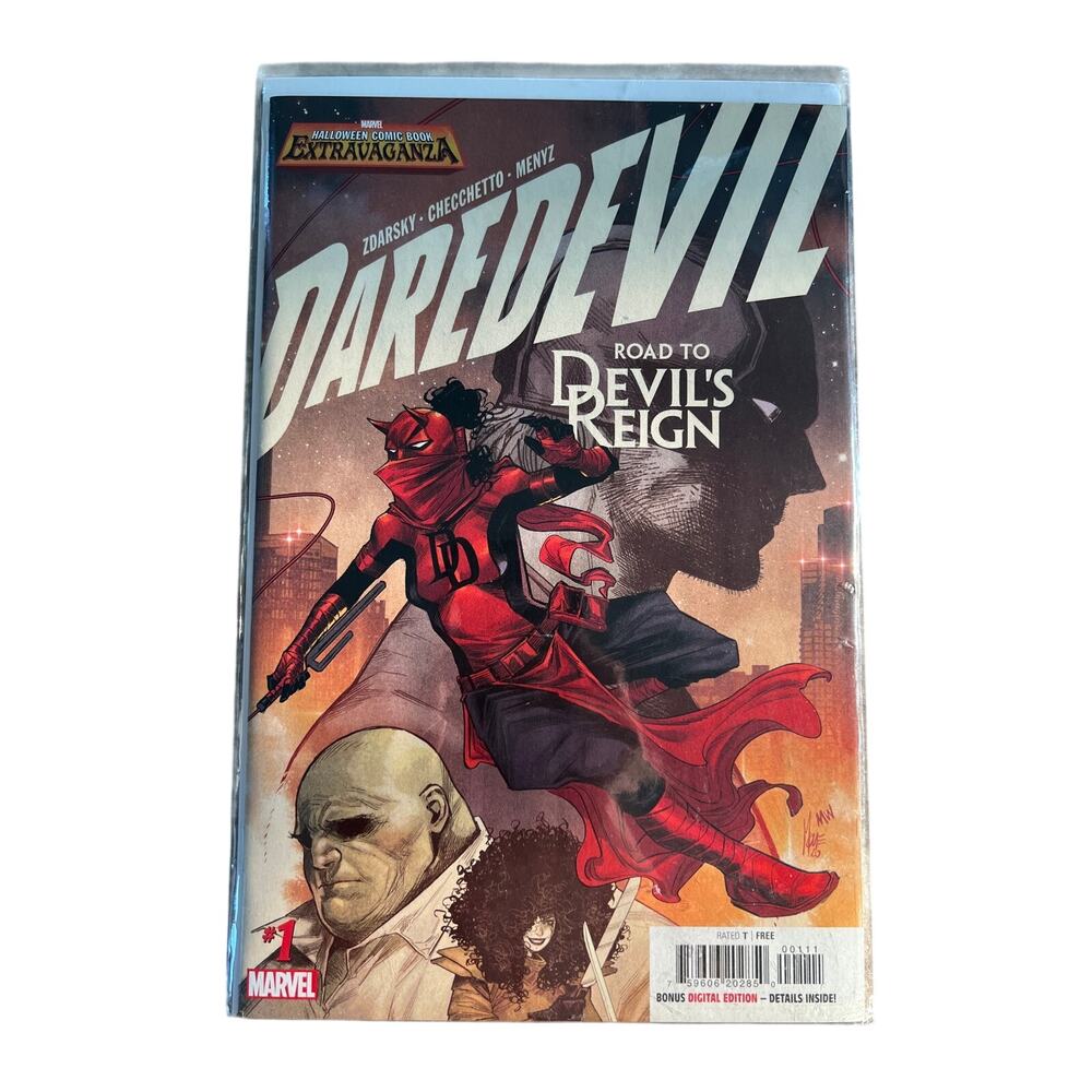 DAREDEVIL ROAD TO DEVIL'S REIGN #1 Marco Checchetto Halloween Extravaganza 2021
